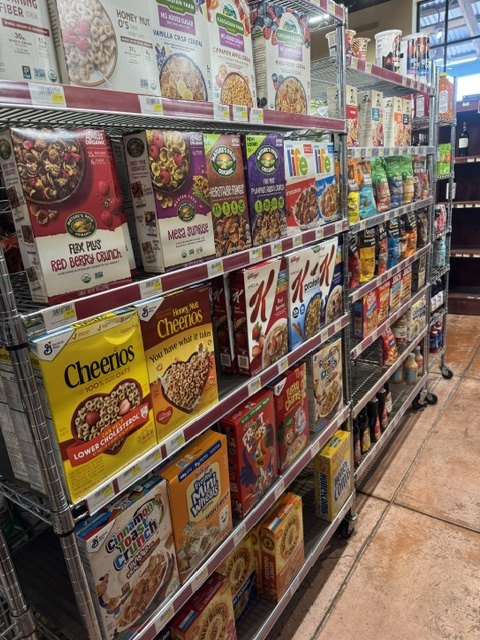 Frozen foods at Tubac Market