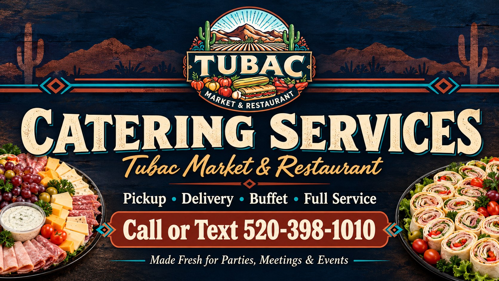 Tubac Market catering services