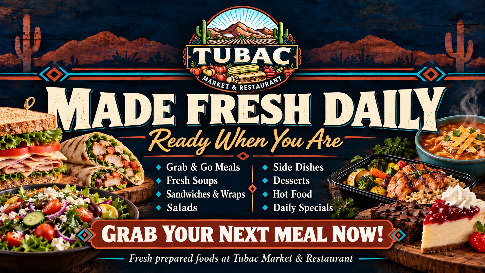 Made fresh daily prepared foods promotion