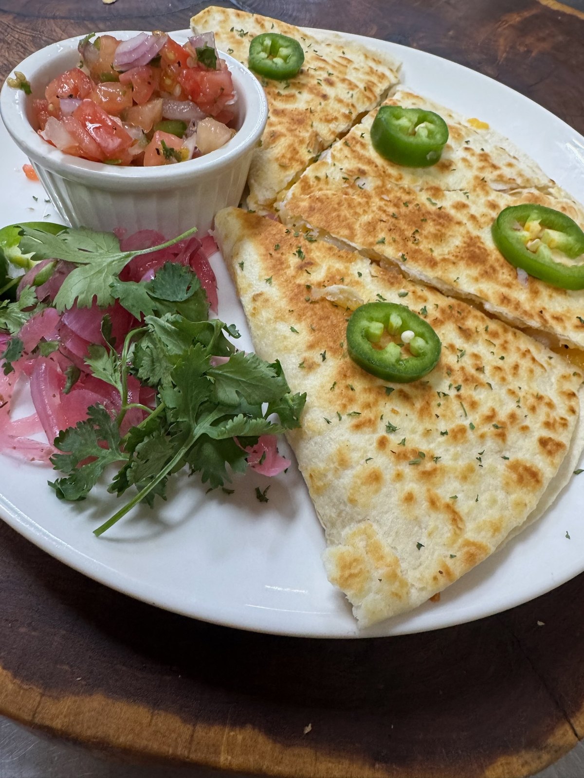 Lunch plate at Tubac Market