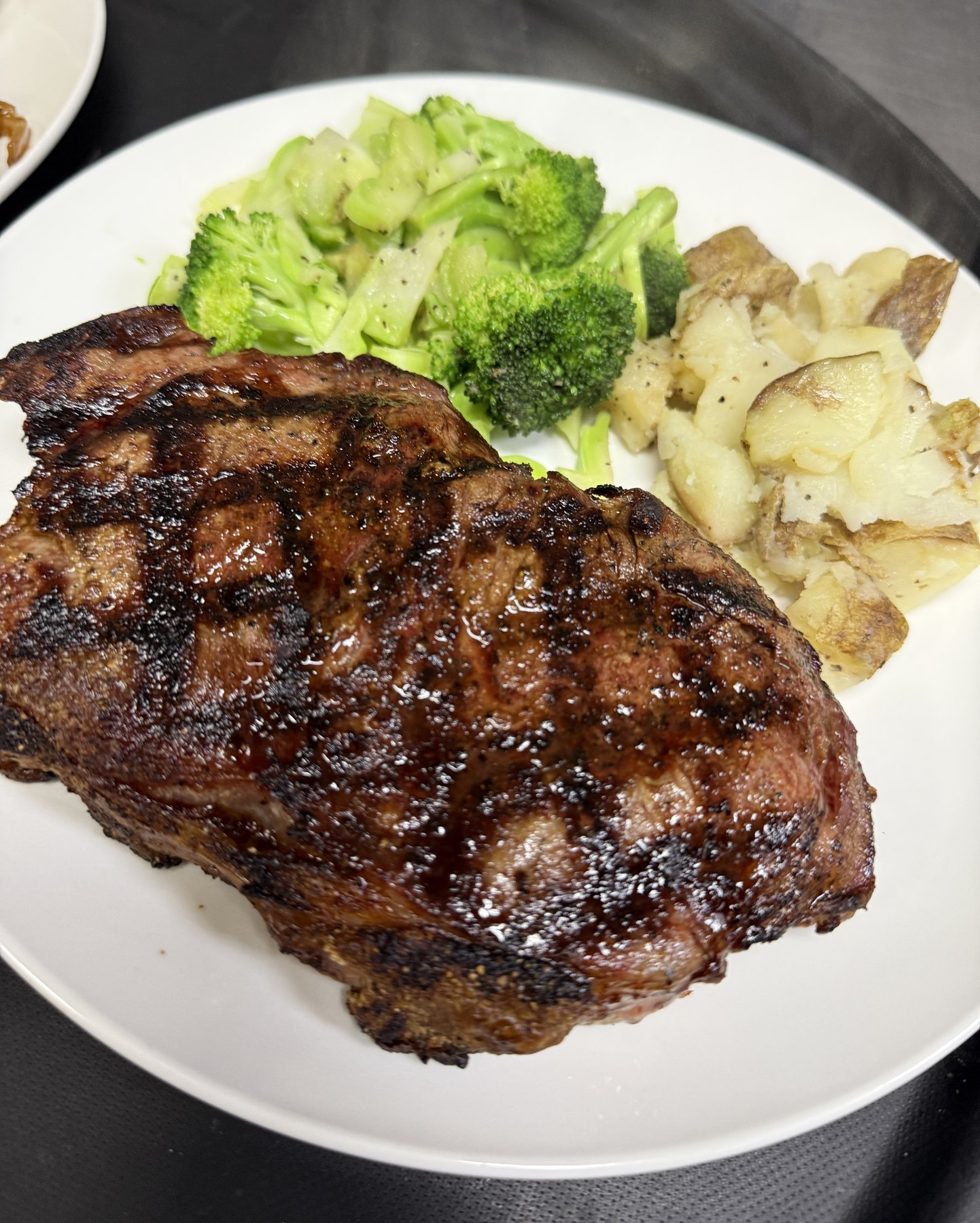 Dinner plate at Tubac Market restaurant